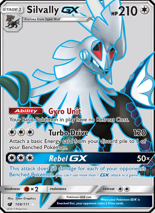Silvally GX – Crimson Invasion 108
