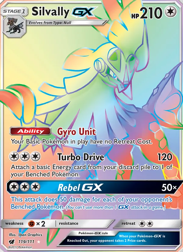 Silvally GX – Crimson Invasion 119