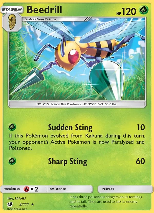 Beedrill – Crimson Invasion 3