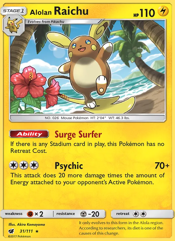 Alolan Raichu – Crimson Invasion 31
