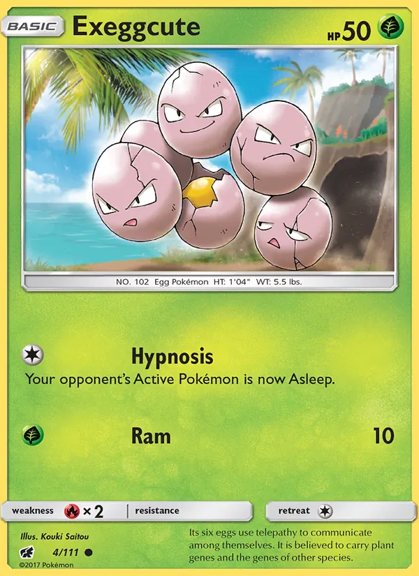 Exeggcute – Crimson Invasion 4
