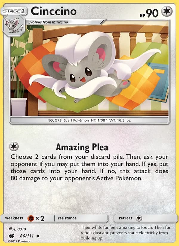 Cinccino – Crimson Invasion 86