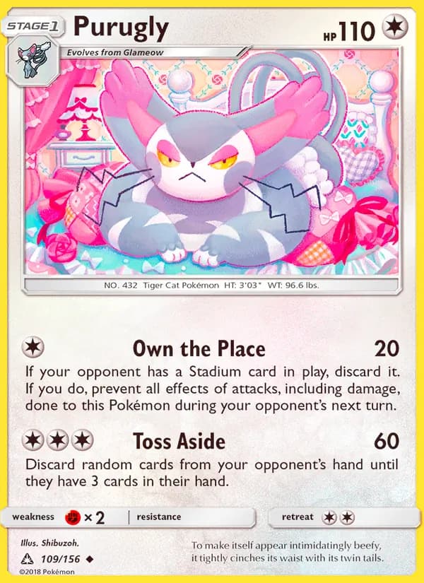 Purugly – Ultra Prism 109
