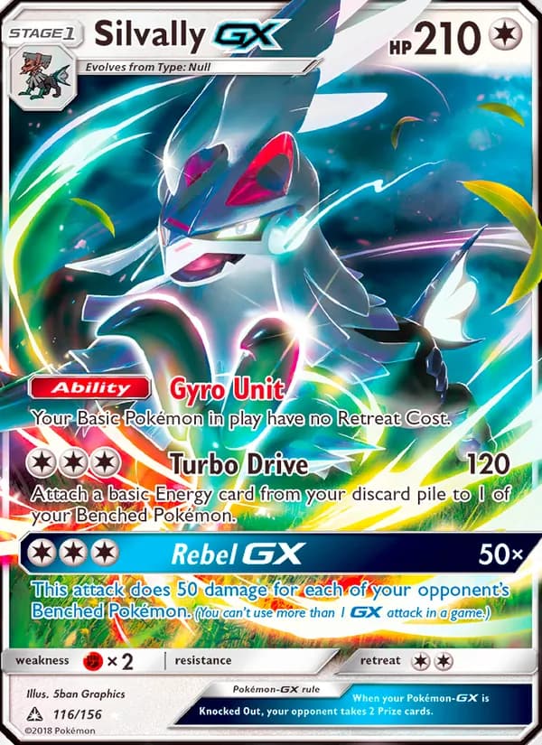 Silvally GX – Ultra Prism 116