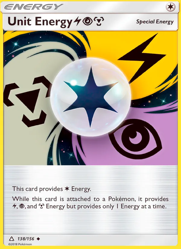 Unit Energy LightningPsychicMetal – Ultra Prism 138