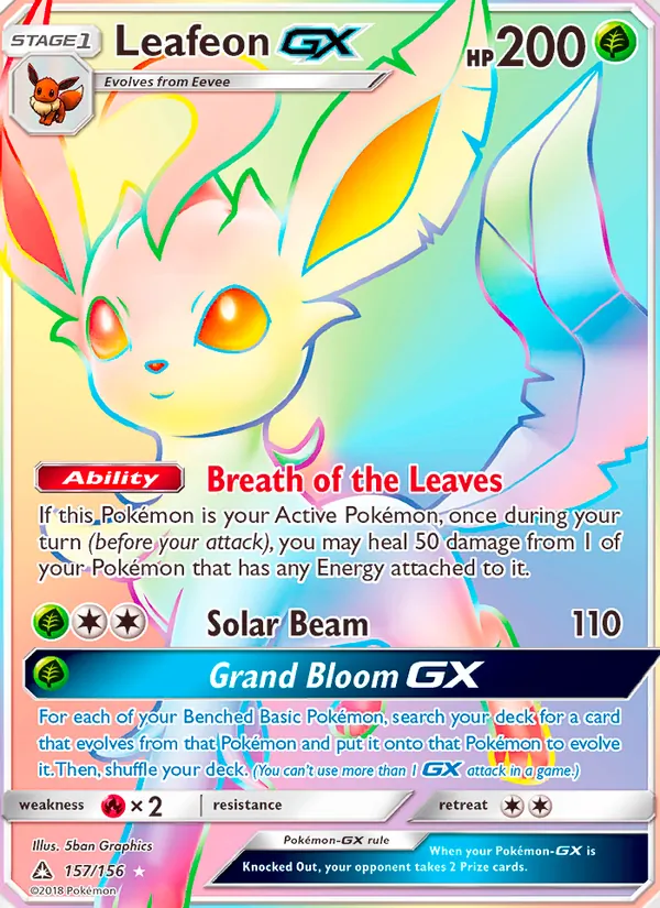 Leafeon GX – Ultra Prism 157