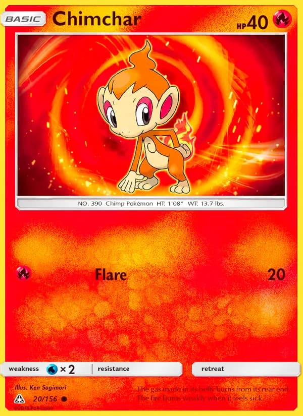 Chimchar – Ultra Prism 20