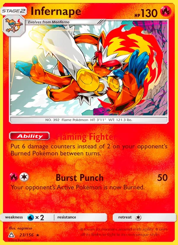 Infernape – Ultra Prism 23
