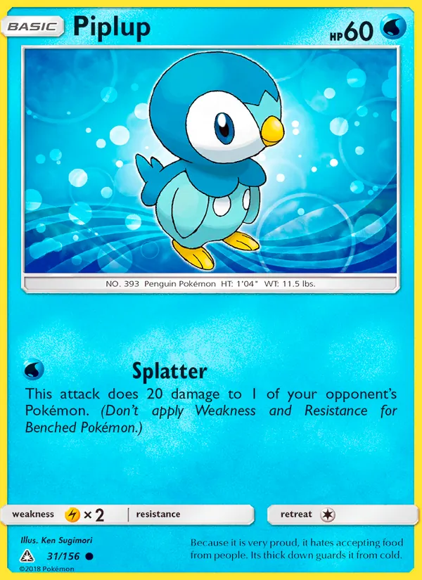 Piplup – Ultra Prism 31