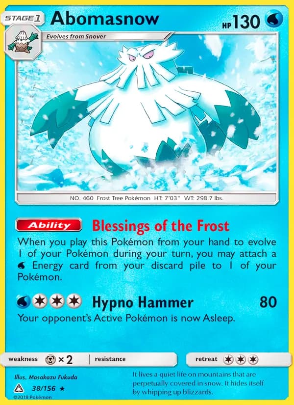 Abomasnow – Ultra Prism 38