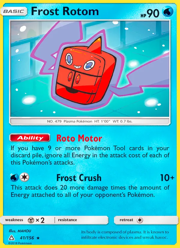 Frost Rotom – Ultra Prism 41