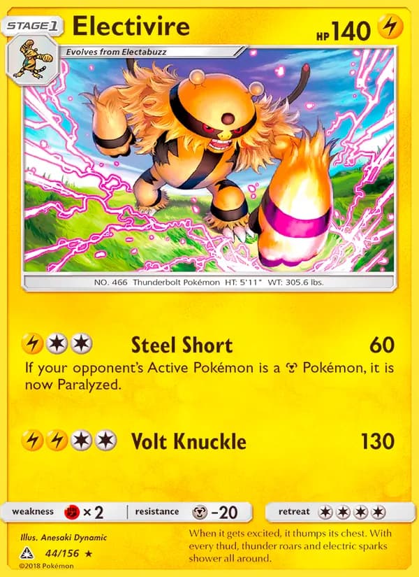 Electivire – Ultra Prism 44