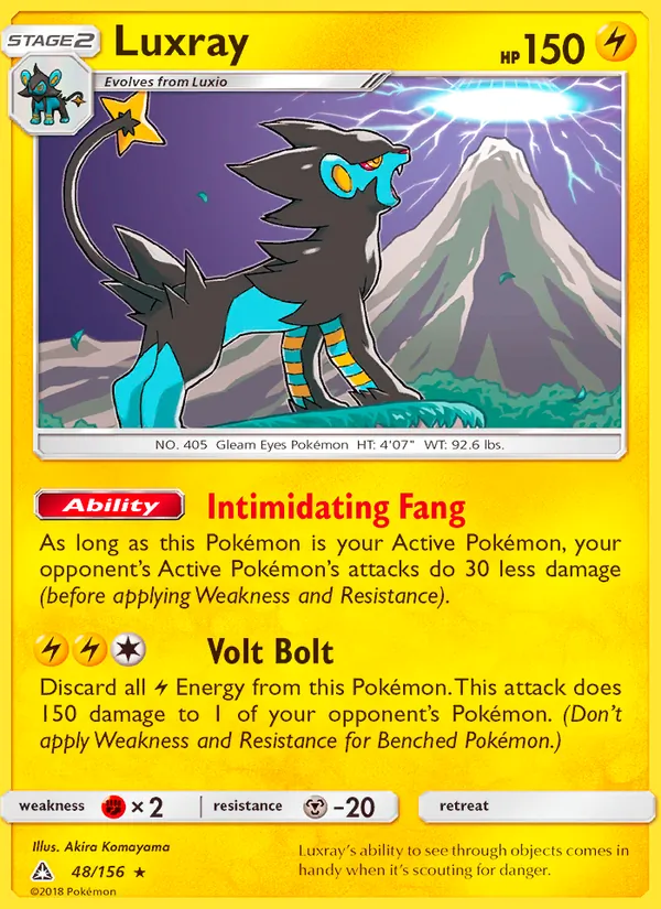 Luxray – Ultra Prism 48