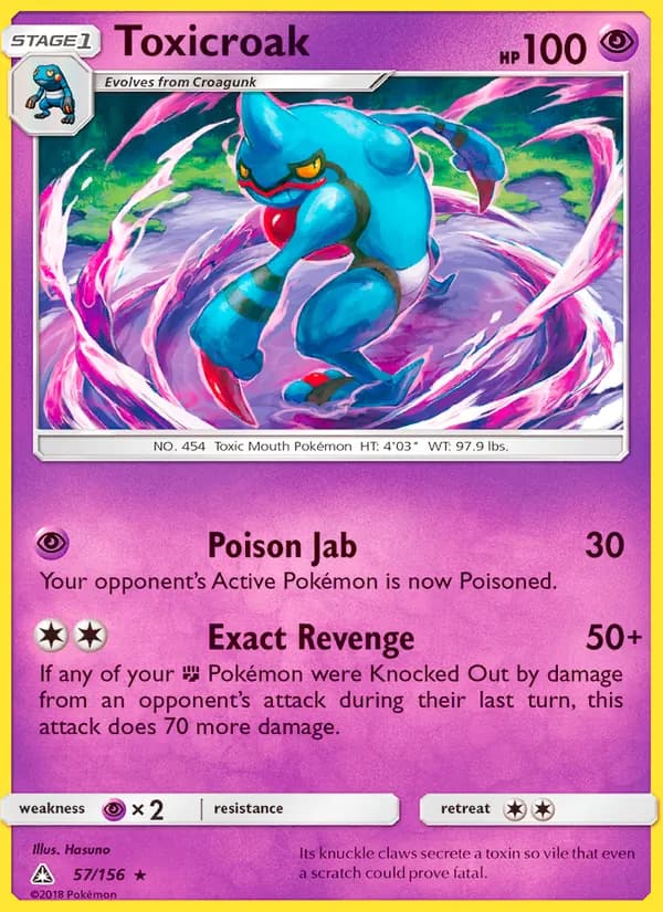 Toxicroak – Ultra Prism 57