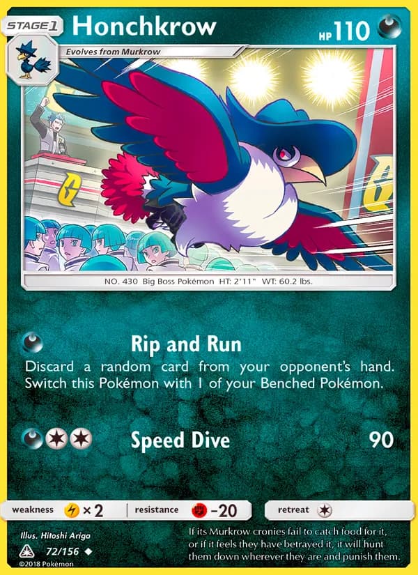 Honchkrow – Ultra Prism 72