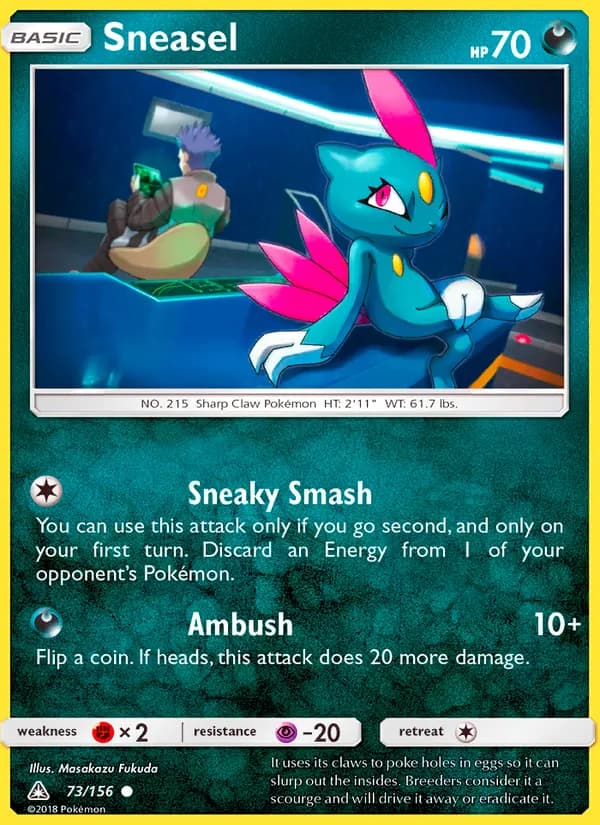 Sneasel – Ultra Prism 73
