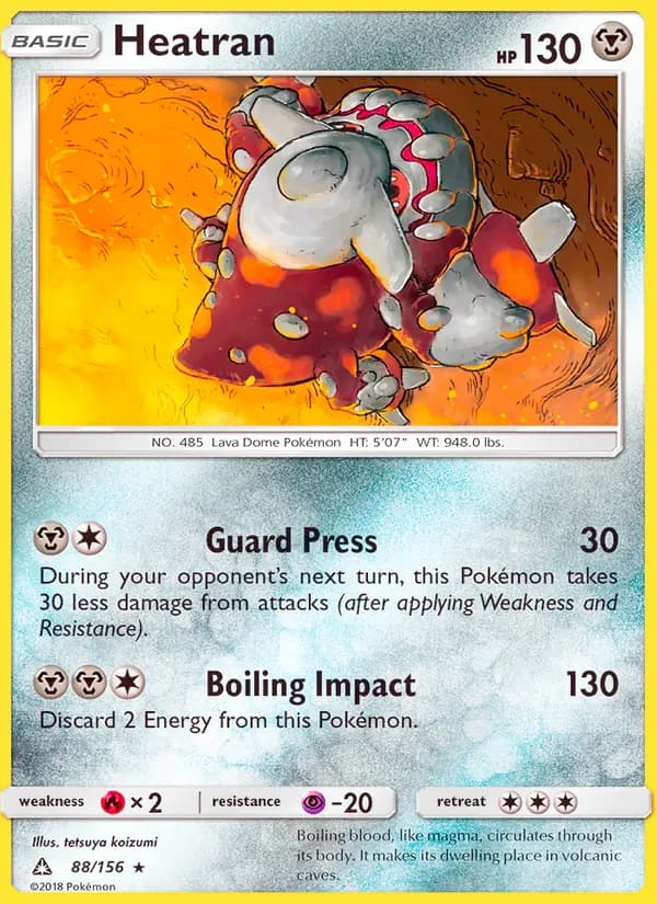 Heatran – Ultra Prism 88
