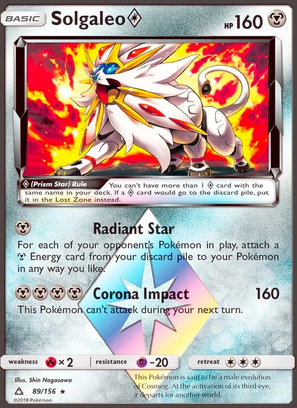Solgaleo ◇ – Ultra Prism 89