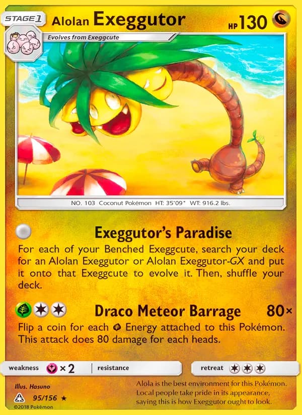 Alolan Exeggutor – Ultra Prism 95