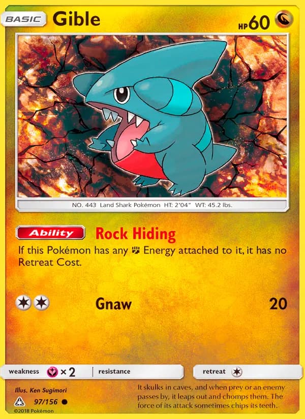Gible – Ultra Prism 97