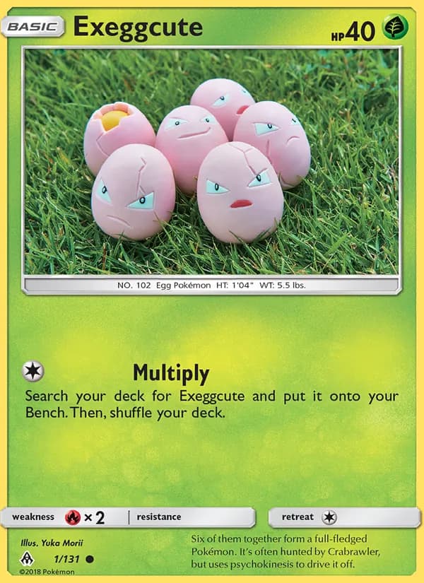 Exeggcute – Forbidden Light 1