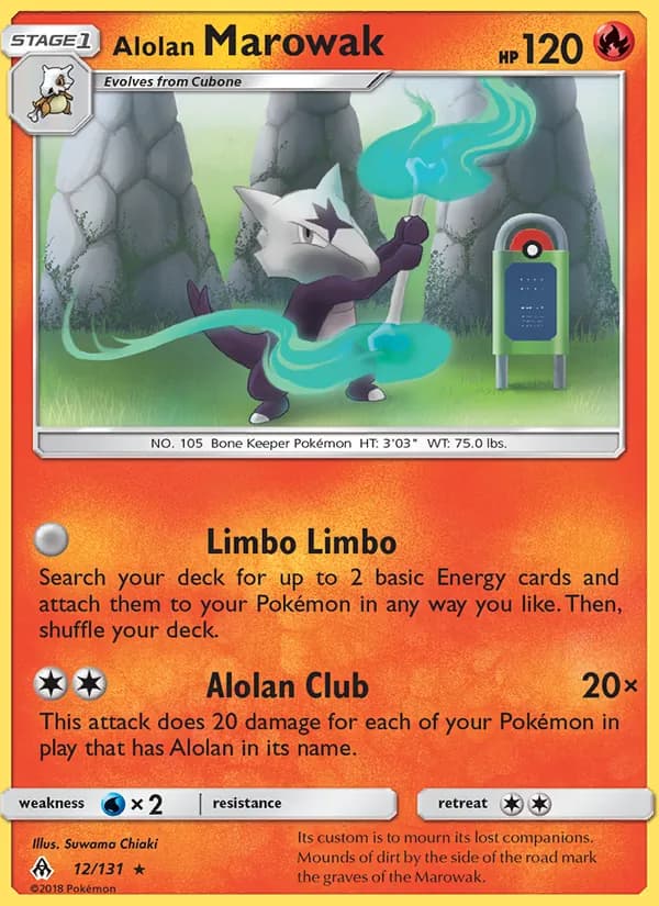 Alolan Marowak – Forbidden Light 12