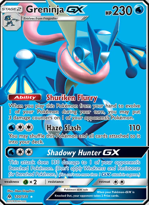 Greninja GX – Forbidden Light 120