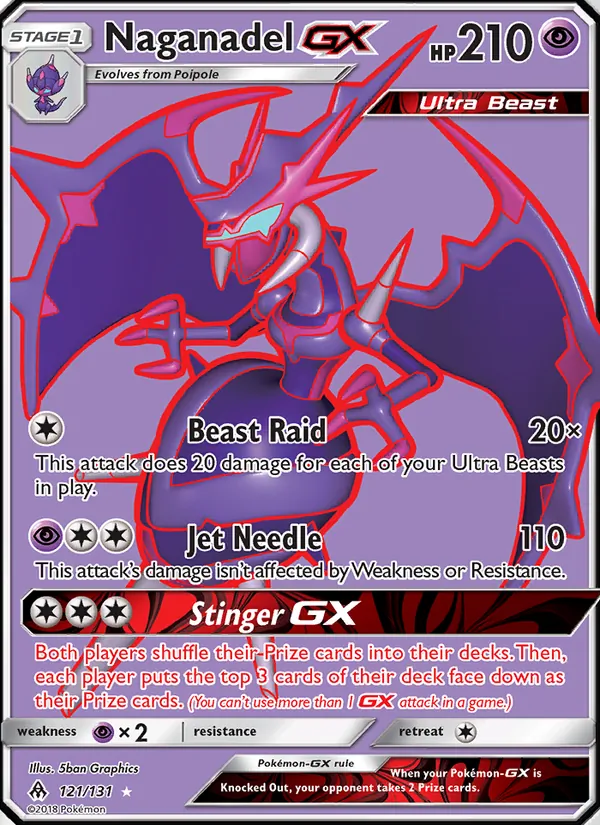 Naganadel GX – Forbidden Light 121