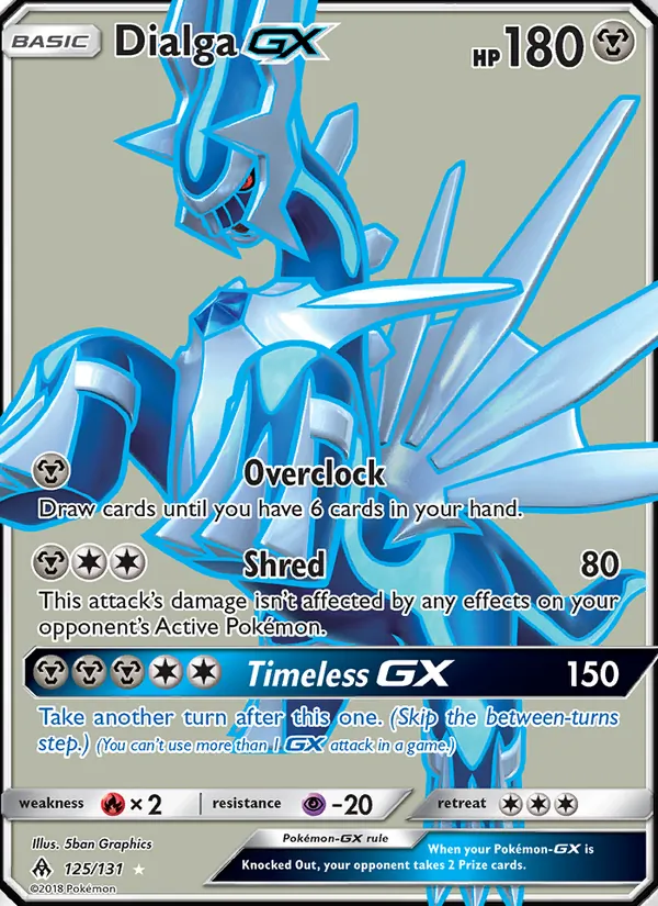 Dialga GX – Forbidden Light 125