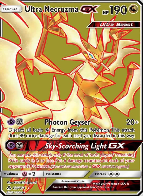 Ultra Necrozma GX – Forbidden Light 127