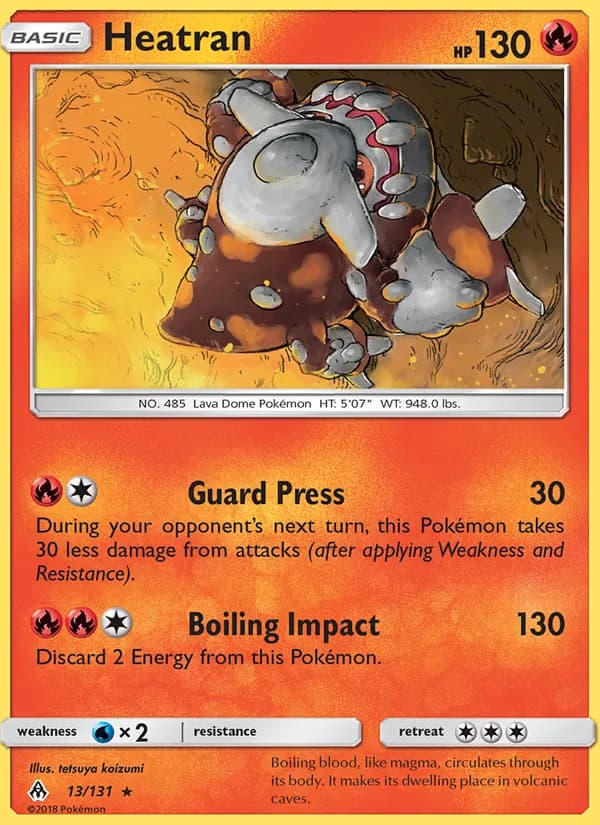 Heatran – Forbidden Light 13