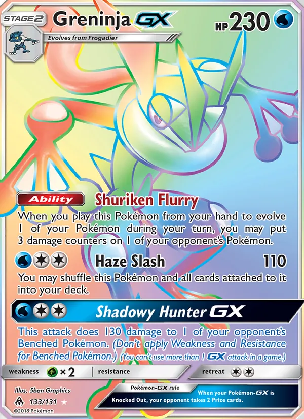 Greninja GX – Forbidden Light 133