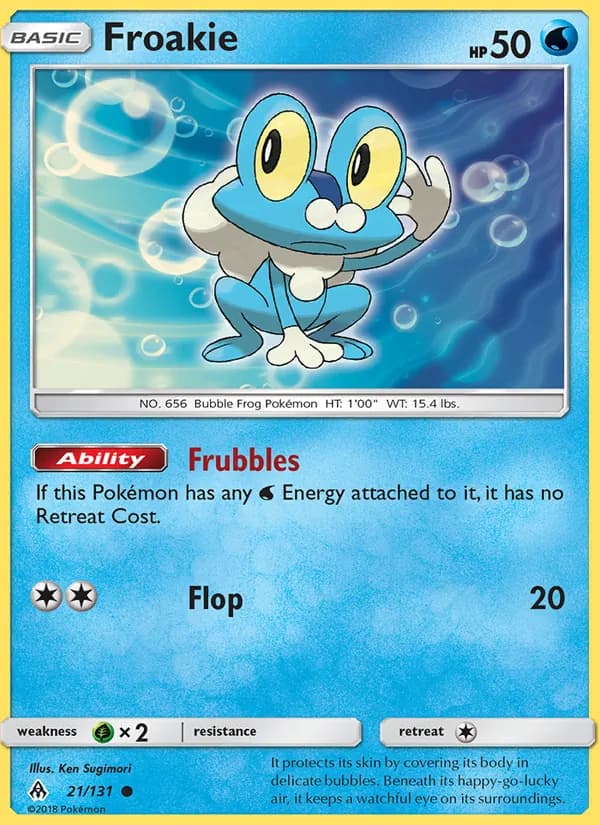 Froakie – Forbidden Light 21