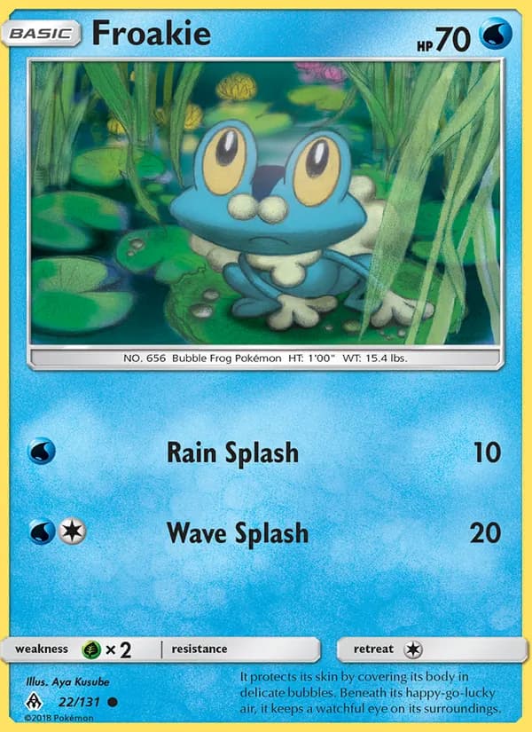 Froakie – Forbidden Light 22