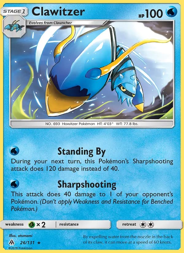 Clawitzer – Forbidden Light 26