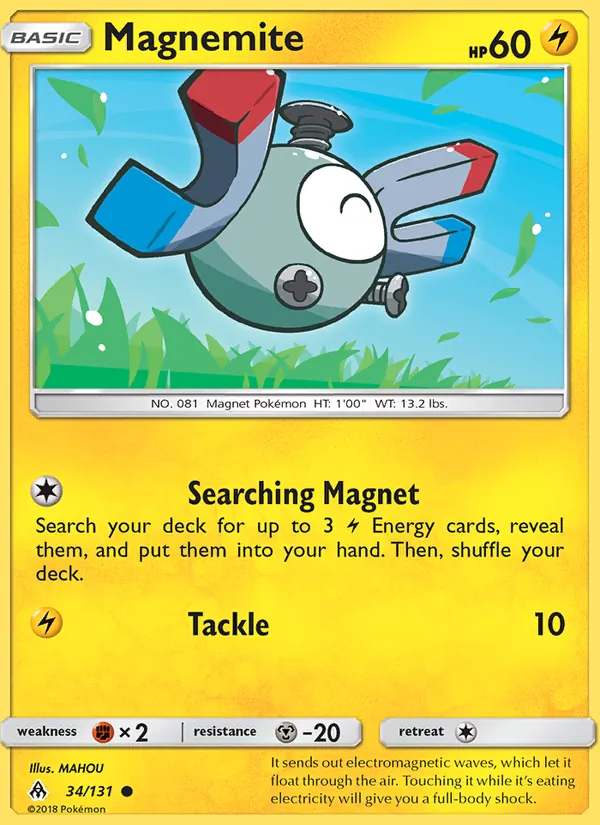 Magnemite – Forbidden Light 34