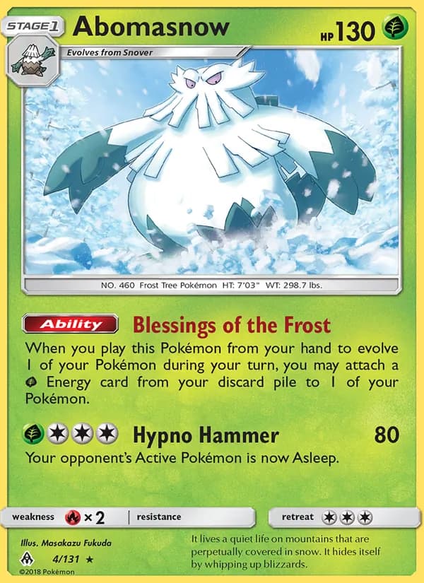 Abomasnow – Forbidden Light 4