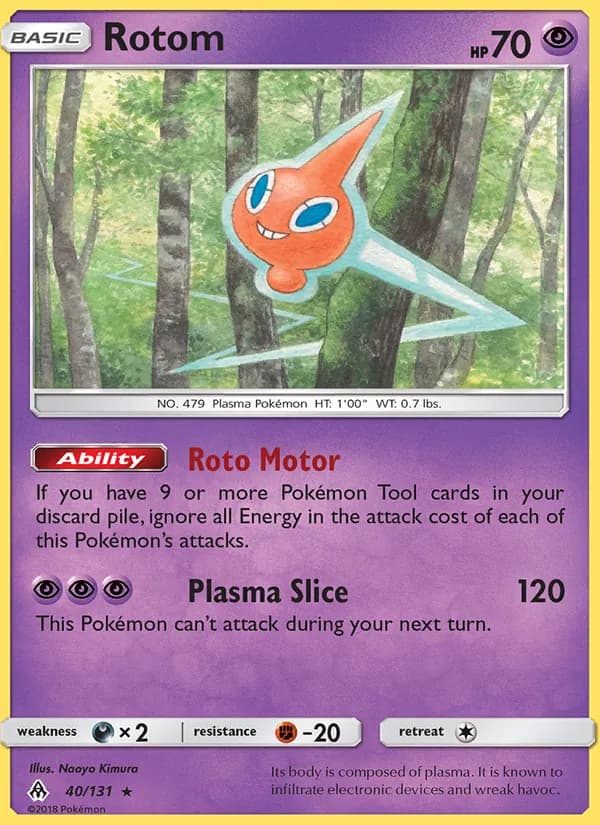 Rotom – Forbidden Light 40