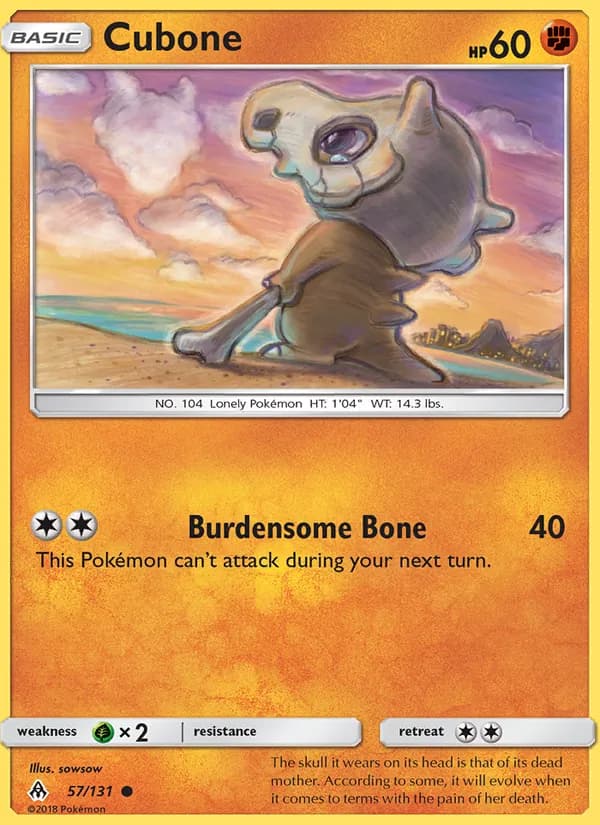 Cubone – Forbidden Light 57