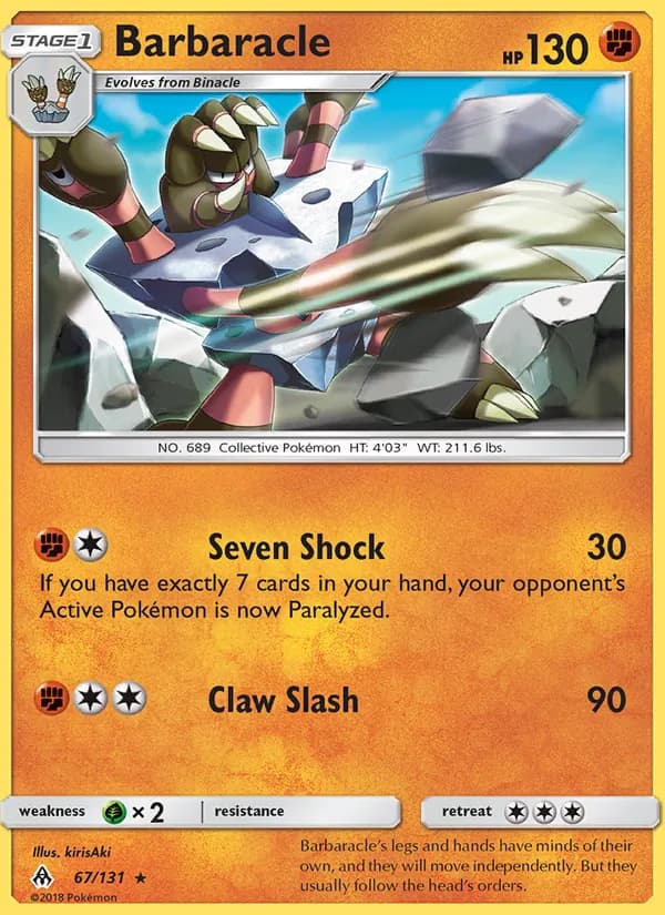Barbaracle – Forbidden Light 67