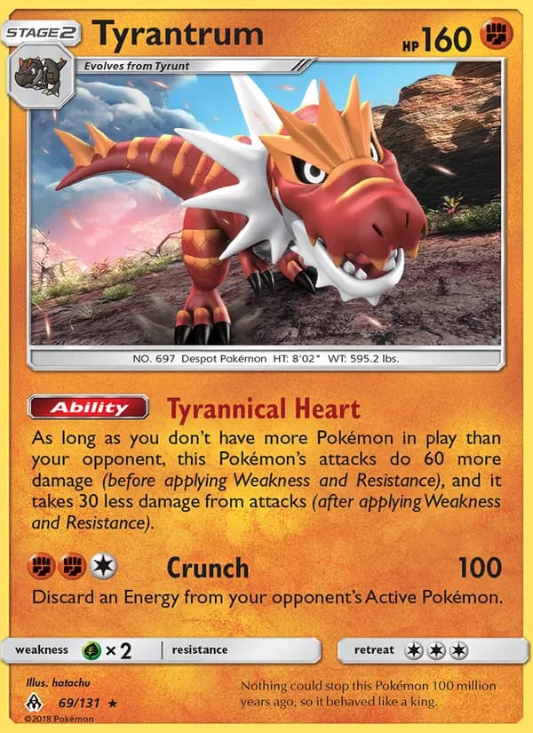 Tyrantrum – Forbidden Light 69