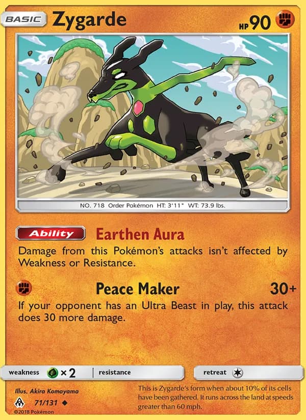 Zygarde – Forbidden Light 71
