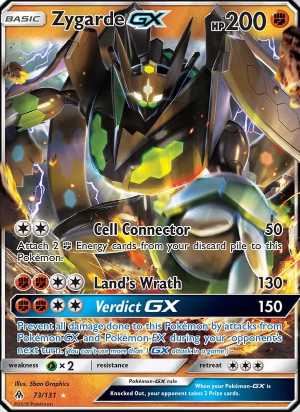 Zygarde GX – Forbidden Light 73