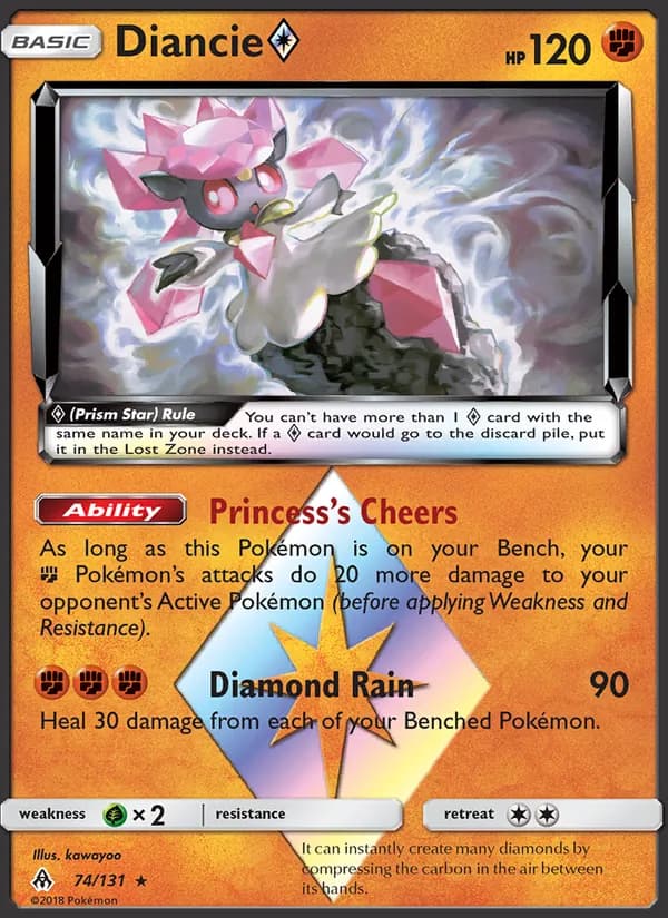 Diancie ◇ – Forbidden Light 74
