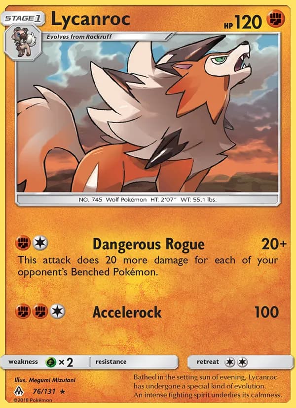 Lycanroc – Forbidden Light 76