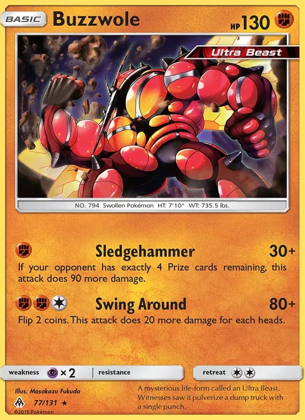 Buzzwole – Forbidden Light 77