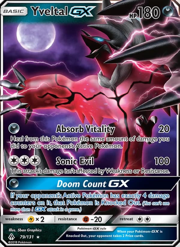 Yveltal GX – Forbidden Light 79