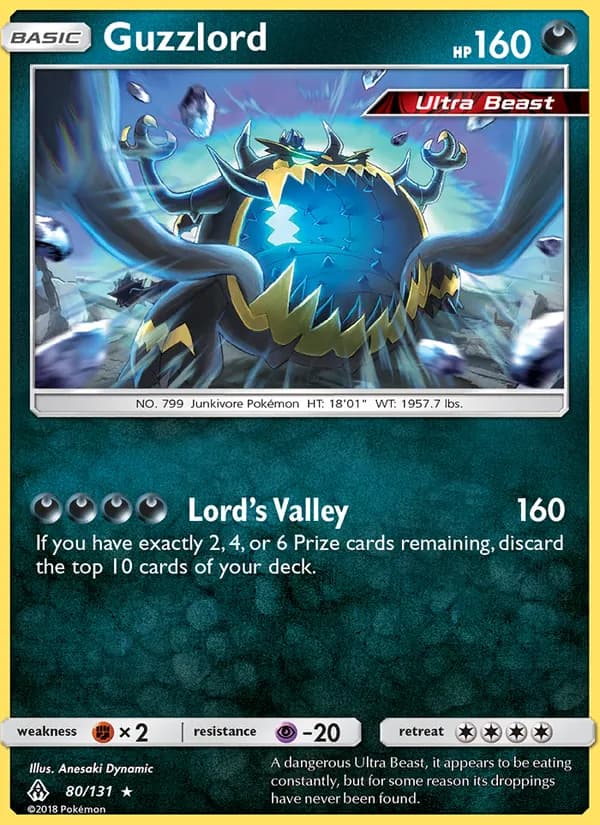 Guzzlord – Forbidden Light 80