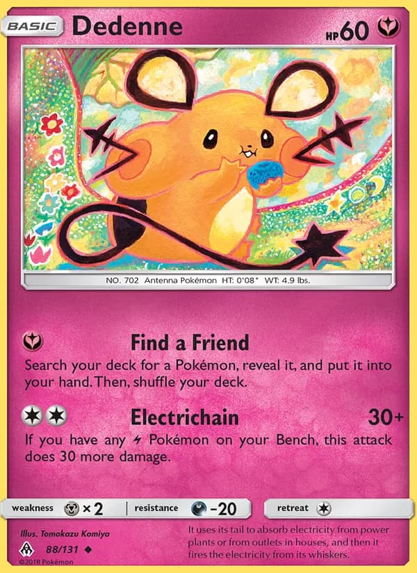 Dedenne – Forbidden Light 88