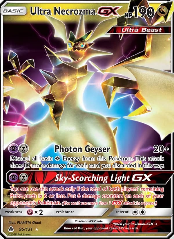 Ultra Necrozma GX – Forbidden Light 95